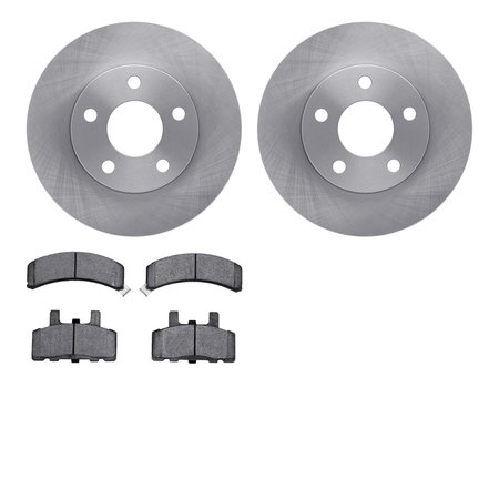 DYNAMIC FRICTION CO 6502-47162, Rotors with 5000 Advanced Brake Pads 6502-47162